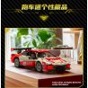 GUDI 70010 non  CUỘC ĐUA GIẬN DỮ XE KÉO GT3 BLAZING HORSE bộ đồ chơi xếp lắp ráp ghép mô hình  Kỹ Thuật Công Nghệ Cao Mô Hình Phương Tiện 524 khối