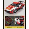 GUDI 70010 non  CUỘC ĐUA GIẬN DỮ XE KÉO GT3 BLAZING HORSE bộ đồ chơi xếp lắp ráp ghép mô hình  Kỹ Thuật Công Nghệ Cao Mô Hình Phương Tiện 524 khối