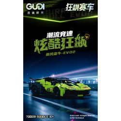 GUDI 70009 non  ĐUA XE GIẬN DỮ KÉO LÙI CƠN BÃO BULL EVO2 tỷ lệ 1:14 bộ đồ chơi xếp lắp ráp ghép mô hình  Kỹ Thuật Công Nghệ Cao Mô Hình Phương Tiện 533 khối