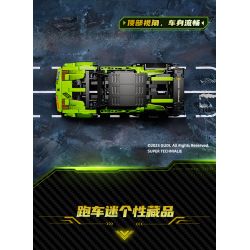 GUDI 70009 non  ĐUA XE GIẬN DỮ KÉO LÙI CƠN BÃO BULL EVO2 tỷ lệ 1:14 bộ đồ chơi xếp lắp ráp ghép mô hình  Kỹ Thuật Công Nghệ Cao Mô Hình Phương Tiện 533 khối