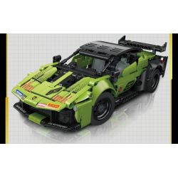 GUDI 70009 non  ĐUA XE GIẬN DỮ KÉO LÙI CƠN BÃO BULL EVO2 tỷ lệ 1:14 bộ đồ chơi xếp lắp ráp ghép mô hình  Kỹ Thuật Công Nghệ Cao Mô Hình Phương Tiện 533 khối