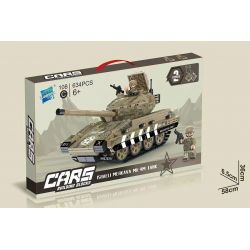 ZUANMA 108C non  IRON EXPEDITION XE TĂNG CHIẾN ĐẤU CHỦ LỰC MK-4M CỦA ISRAEL bộ đồ chơi xếp lắp ráp ghép mô hình Military Army MK-4M MAIN BATTLE TANK Quân Sự Bộ Đội 634 khối