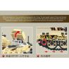 ZUANMA 108B non  ĐOÀN THÁM HIỂM SẮT XE TĂNG CHIẾN ĐẤU CHỦ LỰC M1A2 CỦA MỸ bộ đồ chơi xếp lắp ráp ghép mô hình Military Army M1A2SEP MAIN BATTLE TANK Quân Sự Bộ Đội 704 khối