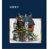MorkModel 033011 Mork Model 033011 non  CABIN CỦA PHÙ THỦY THỜI TRUNG CỔ bộ đồ chơi xếp lắp ráp ghép mô hình Creator MEDIEVAL THE WITCH HOUSE Sáng Tạo 1964 khối