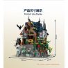 MorkModel 033011 Mork Model 033011 non  CABIN CỦA PHÙ THỦY THỜI TRUNG CỔ bộ đồ chơi xếp lắp ráp ghép mô hình Creator MEDIEVAL THE WITCH HOUSE Sáng Tạo 1964 khối
