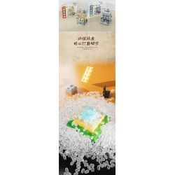 WELLEADZ 6103 non  XƯA TIỆM CẮT TÓC bộ đồ chơi xếp lắp ráp ghép mô hình BARBER SHOP 504 khối