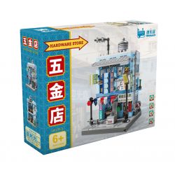 WELLEADZ 6102 non  NGÀY XƯA CỬA HÀNG PHẦN CỨNG bộ đồ chơi xếp lắp ráp ghép mô hình HARDWARE STORE 491 khối