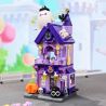 KEEPPLEY K28025 28025 non  CẢNH ĐƯỜNG PHỐ ĐẦY MÀU SẮC PHẦN 5 CĂN PHÒNG BÍ MẬT HALLOWEEN bộ đồ chơi xếp lắp ráp ghép mô hình Creator Sáng Tạo