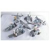 CAYI KY012 non  TÀU SÂN BAY CHẠY BẰNG NĂNG LƯỢNG HẠT NHÂN bộ đồ chơi xếp lắp ráp ghép mô hình Military Army Quân Sự Bộ Đội 998 khối