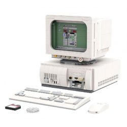 PANTASY 85005 non  MÁY TÍNH CỔ ĐIỂN bộ đồ chơi xếp lắp ráp ghép mô hình RETRO 90S PC 1800 khối