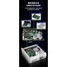 PANTASY 85005 non  MÁY TÍNH CỔ ĐIỂN bộ đồ chơi xếp lắp ráp ghép mô hình RETRO 90S PC 1800 khối