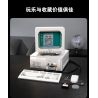 PANTASY 85005 non  MÁY TÍNH CỔ ĐIỂN bộ đồ chơi xếp lắp ráp ghép mô hình RETRO 90S PC 1800 khối