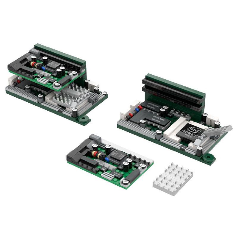 PANTASY 85005 non  MÁY TÍNH CỔ ĐIỂN bộ đồ chơi xếp lắp ráp ghép mô hình RETRO 90S PC 1800 khối