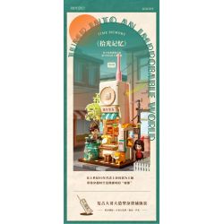 GEKKOSHA 801014 non  NHẶT LẠI KÝ ỨC RETRO BIG BROTHER bộ đồ chơi xếp lắp ráp ghép mô hình TIME MEMORY RETRO CELL PHONE