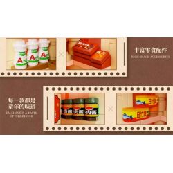 GEKKOSHA 801014 non  NHẶT LẠI KÝ ỨC RETRO BIG BROTHER bộ đồ chơi xếp lắp ráp ghép mô hình TIME MEMORY RETRO CELL PHONE