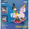 KAIDO KD99006-3 99006-3 non  NGỰA BẬP BÊNH ALICE bộ đồ chơi xếp lắp ráp ghép mô hình ANGEL GIRL 559 khối