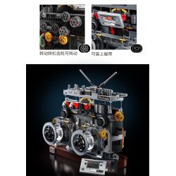 WELLEADZ 2118 non  ĐÀI PHÁT THANH CỔ ĐIỂN bộ đồ chơi xếp lắp ráp ghép mô hình Creator RADIO Sáng Tạo 1199 khối