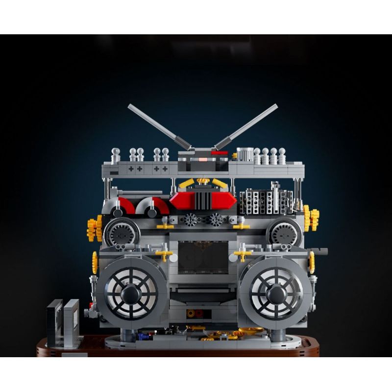 WELLEADZ 2118 non  ĐÀI PHÁT THANH CỔ ĐIỂN bộ đồ chơi xếp lắp ráp ghép mô hình Creator RADIO Sáng Tạo 1199 khối