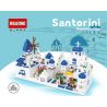 HSANHE CACO 8651 non  SANTORINI bộ đồ chơi xếp lắp ráp ghép mô hình Creator Sáng Tạo 4310 khối