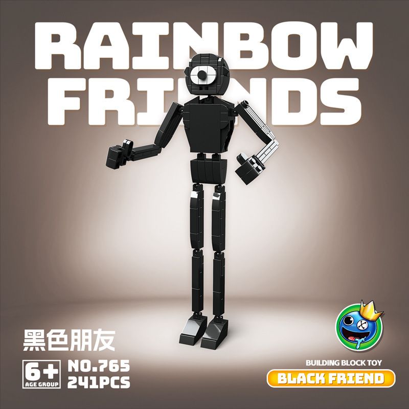 RENZAIMA 765 non NHỮNG NGƯỜI BẠN CẦU VỒNG DA ĐEN bộ đồ chơi xếp lắp ráp ghép mô hình Movie & Game RAINBOW Phim Và Trò Chơi 241 khối RENZAIMA 765 non NHỮNG NGƯỜI BẠN CẦU VỒNG DA ĐEN bộ đồ chơi xếp lắp ráp ghép mô hình Movie & Game RAINBOW Phim Và Trò Chơi 241 khối