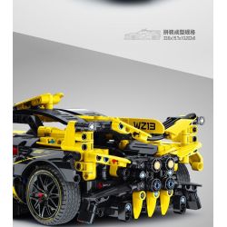 IM.MASTER QIHUI 9813 non  BẬC THẦY TÍCH LŨY BUGATTI VEYRON tỷ lệ 1:14 bộ đồ chơi xếp lắp ráp ghép mô hình  Kỹ Thuật Công Nghệ Cao Mô Hình Phương Tiện 1323 khối