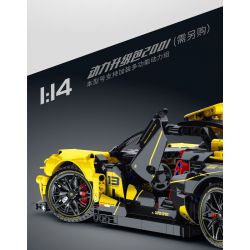 IM.MASTER QIHUI 9813 non  BẬC THẦY TÍCH LŨY BUGATTI VEYRON tỷ lệ 1:14 bộ đồ chơi xếp lắp ráp ghép mô hình  Kỹ Thuật Công Nghệ Cao Mô Hình Phương Tiện 1323 khối