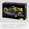 IM.MASTER QIHUI 9813 non  BẬC THẦY TÍCH LŨY BUGATTI VEYRON tỷ lệ 1:14 bộ đồ chơi xếp lắp ráp ghép mô hình  Kỹ Thuật Công Nghệ Cao Mô Hình Phương Tiện 1323 khối