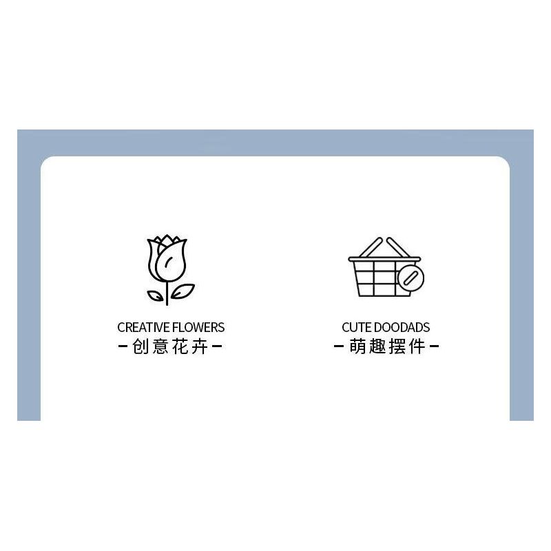 BALODY 21179 non  CHUYỆN GIỮA HOA 12 PHONG CÁCH bộ đồ chơi xếp lắp ráp ghép mô hình Creator POTTED FLOWER Sáng Tạo 1666 khối