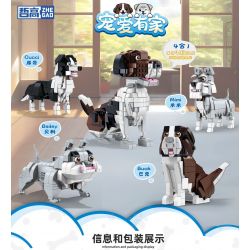 ZHEGAO 991004 non  ĐƯỢC CHIỀU CHUỘNG VÀ CÓ GIA ĐÌNH MIGRU HARRIER 4 SỰ KẾT HỢP bộ đồ chơi xếp lắp ráp ghép mô hình Creator Sáng Tạo 829 khối