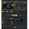 ZHEGAO 918002 non  SÚNG TRƯỜNG DT514 bộ đồ chơi xếp lắp ráp ghép mô hình Military Army FULLY AUTOMATIC UNSUPPORTED ASSAULT RIFLE Quân Sự Bộ Đội 544 khối
