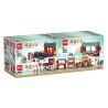 MINGDI LEIBAO K0610 0610 non  PHỐ MUA SẮM PHONG CÁCH CỔ XƯA bộ đồ chơi xếp lắp ráp ghép mô hình SHOP STREET 793 khối