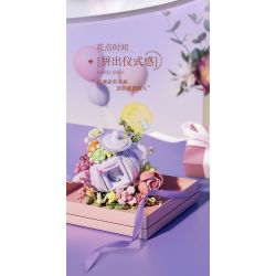 SEMBO 611087 non  TRÀ ĐẠO YUEJIAN bộ đồ chơi xếp lắp ráp ghép mô hình Creator Sáng Tạo 878 khối