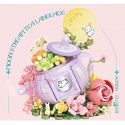 SEMBO 611087 non  TRÀ ĐẠO YUEJIAN bộ đồ chơi xếp lắp ráp ghép mô hình Creator Sáng Tạo 878 khối