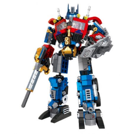 KAI GAO LE BB305 non  VOLTRON POWER RANGERS bộ đồ chơi xếp lắp ráp ghép mô hình Movie & Game VAJRA WARRIOR Phim Và Trò Chơi 769 khối