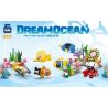 KAI GAO LE BB050 BB008 non  BỂ CÁ bộ đồ chơi xếp lắp ráp ghép mô hình Creator DREAMOCEAN Sáng Tạo 773 khối