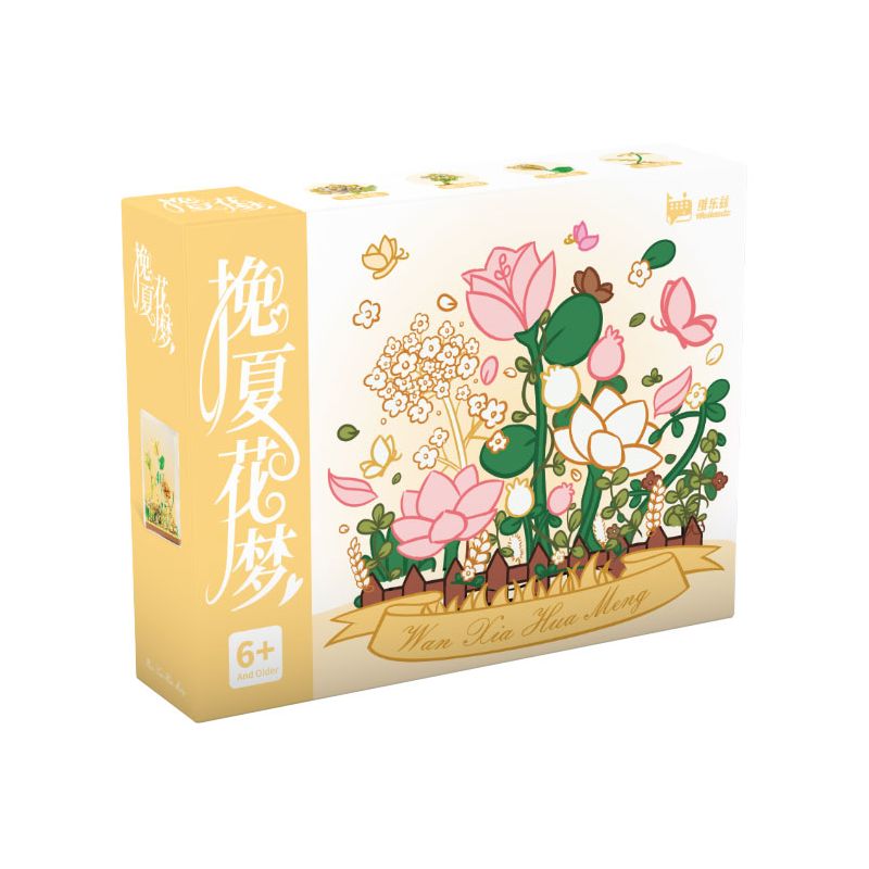 WELLEADZ 2126 non  MANG THEO GIẤC MƠ HOA MÙA HÈ bộ đồ chơi xếp lắp ráp ghép mô hình Creator Sáng Tạo 360 khối