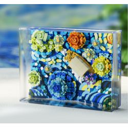 WELLEADZ 3101 non  ĐÊM HOA BẦU TRỜI ĐẦY SAO bộ đồ chơi xếp lắp ráp ghép mô hình Arts & Crafts 922 khối