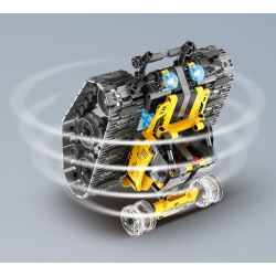 IM.MASTER QIHUI 8053 non  BẬC THẦY VỀ MÁY MÓC ROBOT WALL-E 4IN1 bộ đồ chơi xếp lắp ráp ghép mô hình  Kỹ Thuật Công Nghệ Cao Mô Hình Phương Tiện 672 khối