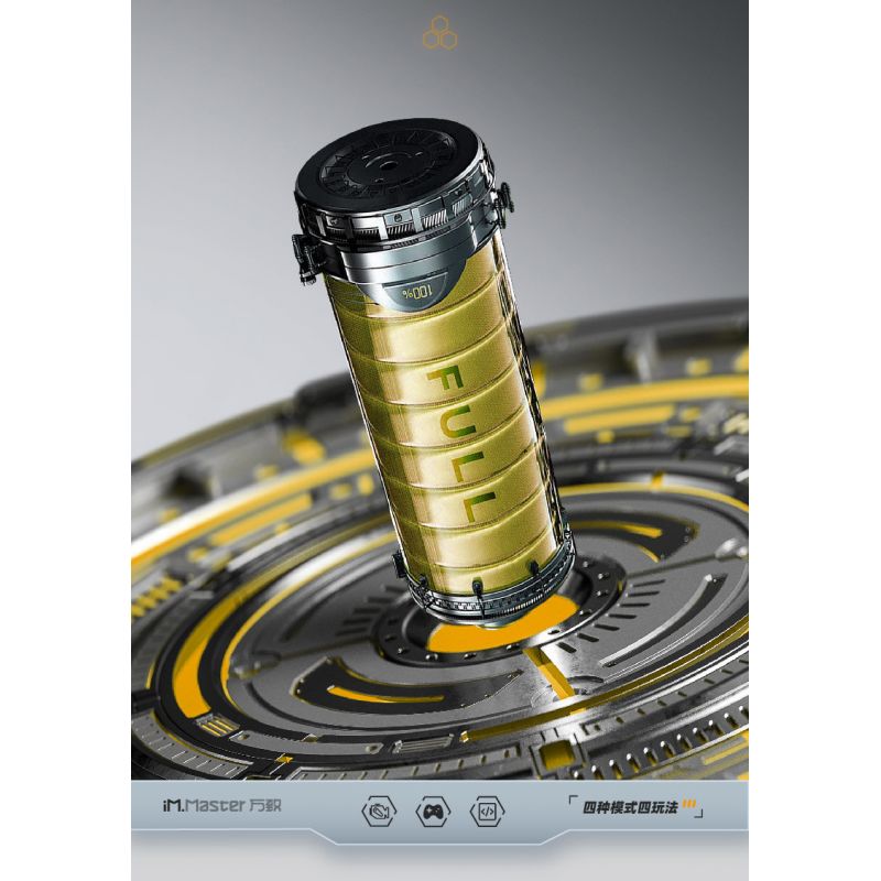 IM.MASTER QIHUI 8053 non  BẬC THẦY VỀ MÁY MÓC ROBOT WALL-E 4IN1 bộ đồ chơi xếp lắp ráp ghép mô hình  Kỹ Thuật Công Nghệ Cao Mô Hình Phương Tiện 672 khối