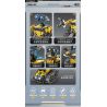 IM.MASTER QIHUI 8053 non  BẬC THẦY VỀ MÁY MÓC ROBOT WALL-E 4IN1 bộ đồ chơi xếp lắp ráp ghép mô hình  Kỹ Thuật Công Nghệ Cao Mô Hình Phương Tiện 672 khối