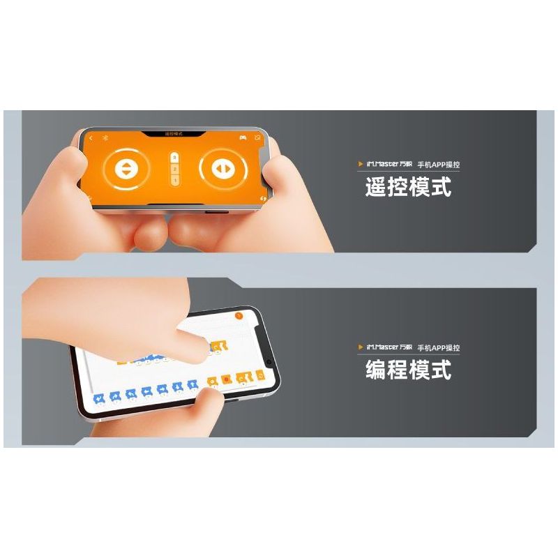 IM.MASTER QIHUI 8051 non  BẬC THẦY MÁY MÓC LẬP TRÌNH Ô TÔ ĐÓNG THẾ bộ đồ chơi xếp lắp ráp ghép mô hình  Kỹ Thuật Công Nghệ Cao Mô Hình Phương Tiện 724 khối