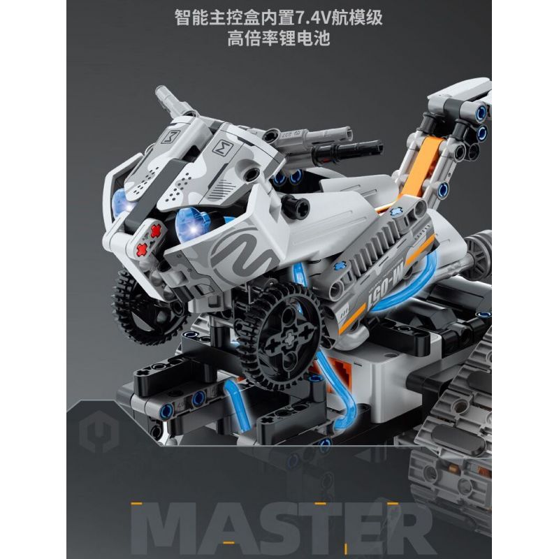 IM.MASTER QIHUI 8051 non  BẬC THẦY MÁY MÓC LẬP TRÌNH Ô TÔ ĐÓNG THẾ bộ đồ chơi xếp lắp ráp ghép mô hình  Kỹ Thuật Công Nghệ Cao Mô Hình Phương Tiện 724 khối