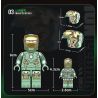 RENZAIMA 796 non  NGƯỜI SẮT MK37 bộ đồ chơi xếp lắp ráp ghép mô hình Super Heroes IRON LEGION MK37 Siêu Nhân Anh Hùng 506 khối