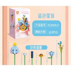 FORANGE FC8309 8309 non  NHẬT KÝ HOA 6 MẪU bộ đồ chơi xếp lắp ráp ghép mô hình Creator Sáng Tạo 773 khối