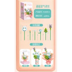 FORANGE FC8309 8309 non  NHẬT KÝ HOA 6 MẪU bộ đồ chơi xếp lắp ráp ghép mô hình Creator Sáng Tạo 773 khối