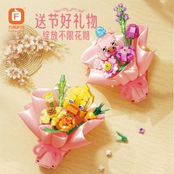 FORANGE FC8309 8309 non  NHẬT KÝ HOA 6 MẪU bộ đồ chơi xếp lắp ráp ghép mô hình Creator Sáng Tạo 773 khối