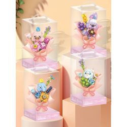 FORANGE FC8309 8309 non  NHẬT KÝ HOA 6 MẪU bộ đồ chơi xếp lắp ráp ghép mô hình Creator Sáng Tạo 773 khối