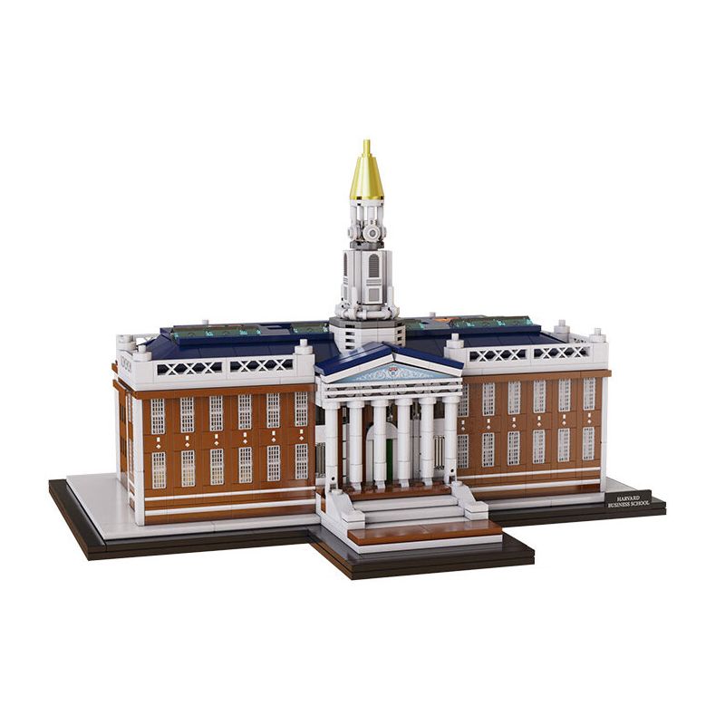 CADA DOUBLEE C66016 66016 non  THƯ VIỆN BAKER CỦA TRƯỜNG KINH DOANH HARVARD bộ đồ chơi xếp lắp ráp ghép mô hình Creator HARVARD BUSINESS SCHOOL Sáng Tạo 1056 khối
