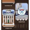 CADA DOUBLEE C66016 66016 non  THƯ VIỆN BAKER CỦA TRƯỜNG KINH DOANH HARVARD bộ đồ chơi xếp lắp ráp ghép mô hình Creator HARVARD BUSINESS SCHOOL Sáng Tạo 1056 khối