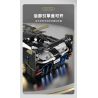 TAKUKI T1004 1004 non  ĐUA XE KHỐI SIÊU MC BẠCH KIM tỷ lệ 1:14 bộ đồ chơi xếp lắp ráp ghép mô hình  Kỹ Thuật Công Nghệ Cao Mô Hình Phương Tiện 1242 khối
